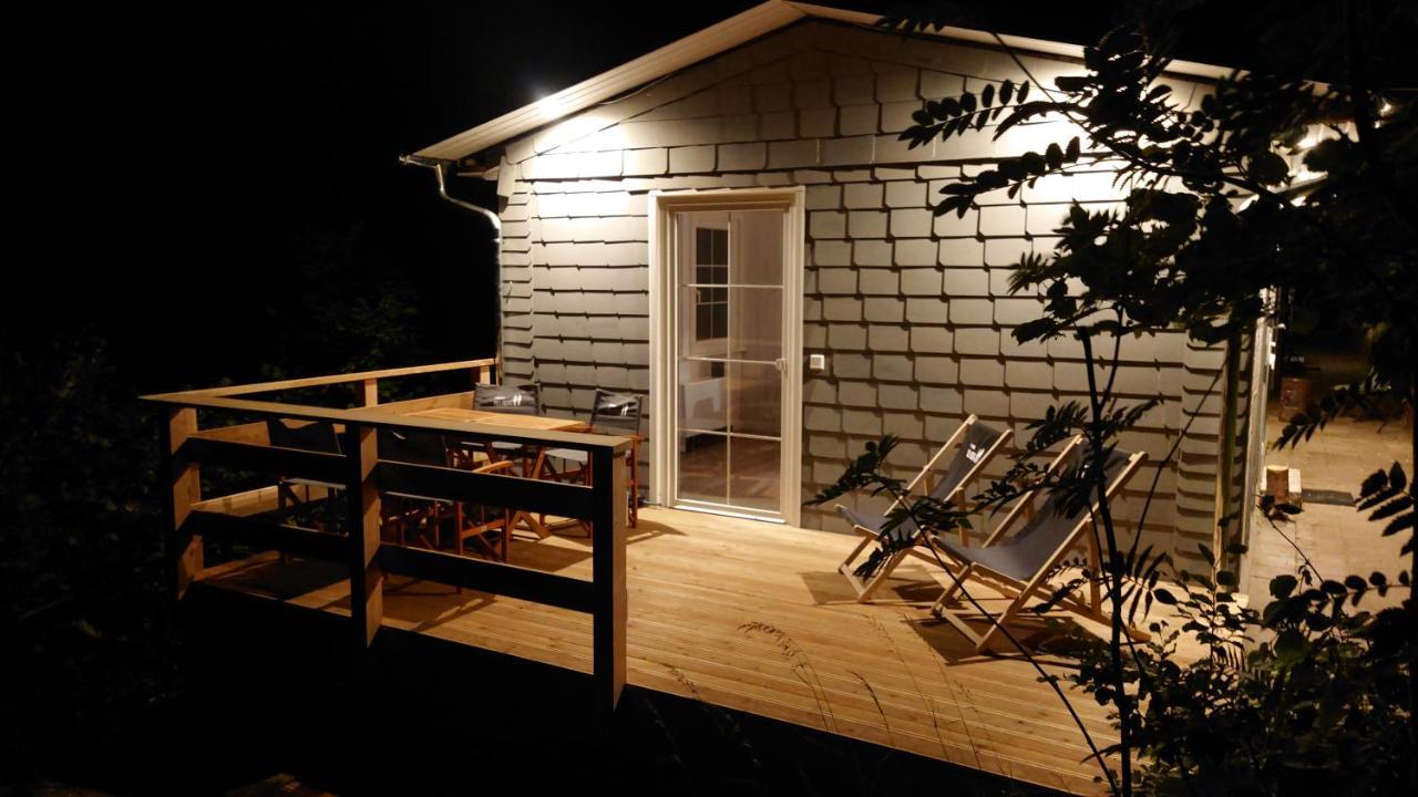 Ruhiges Ferienhaus Mit Sauna: Hellaberg III Лангенбах Экстерьер фото